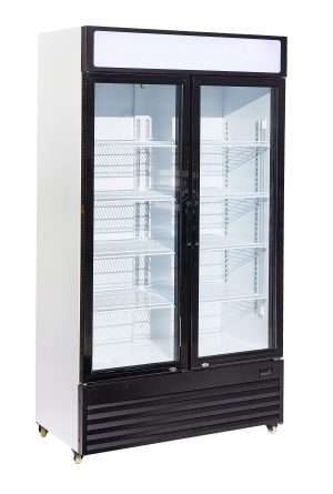 Drickakyl 750L 2 glasdörrar – Dryckeskyl för butik | Maximall