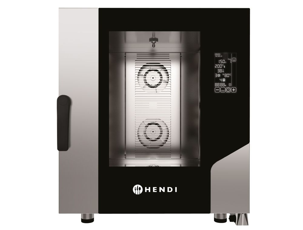 Konvektionsångugn CONTACT 7x GN 1/1, HENDI, 400V/10400W, 730x849x(H)850mm