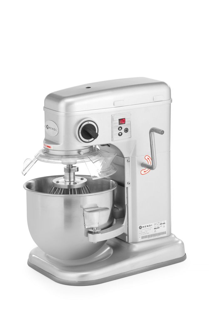 Planetblandare, HENDI, Kitchen Line, 7L, Silver, 220-240V/650W, 317x440x(H)490mm - Bild 4