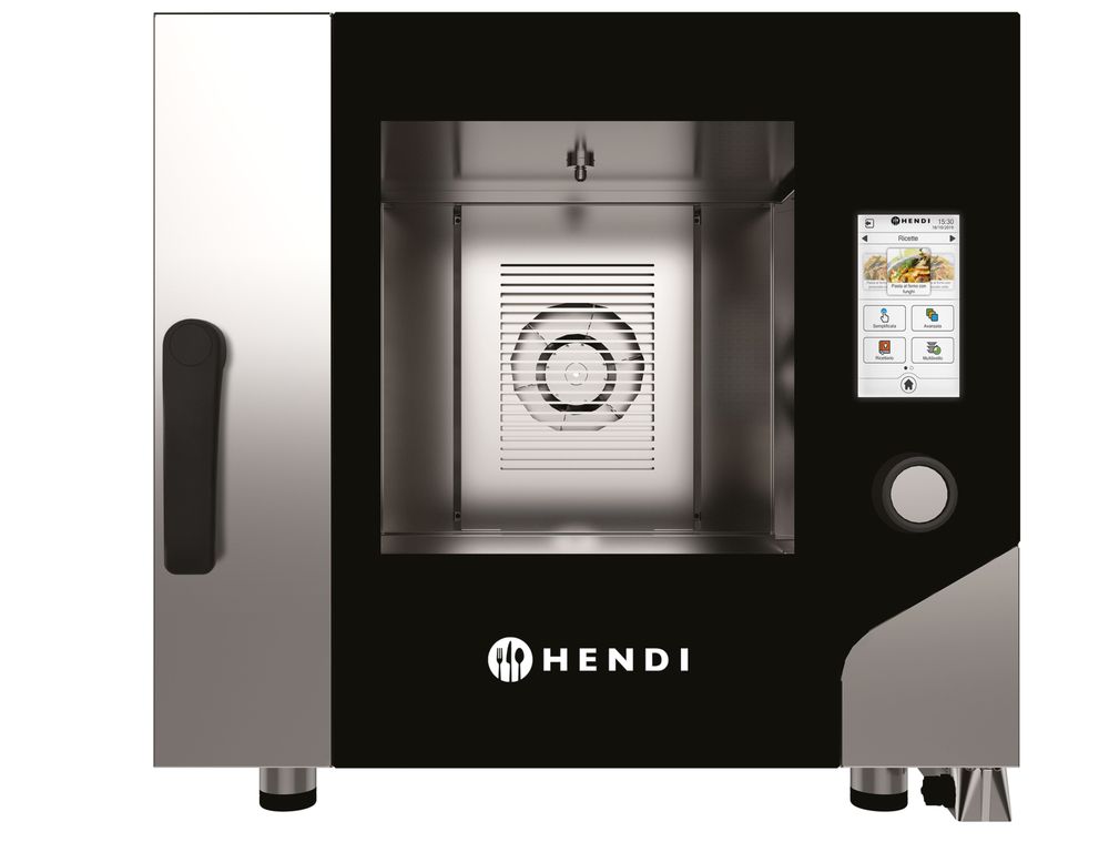 Konvektionsångugn, Touch, elektrisk, HENDI, Millennial pekskärm, 730x784x(H)700mm