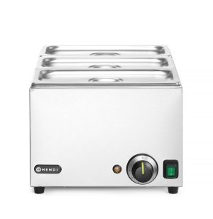 Set: Bain-marie HENDI Ranger + 3× GN 1/3 med lock