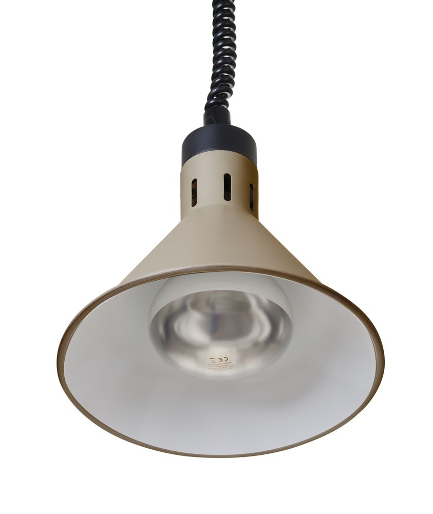 Konisk värmelampa med stigande och sänkbar effekt, HENDI, Beige, 230V/250W, Ø275x(H)250mm - Bild 4