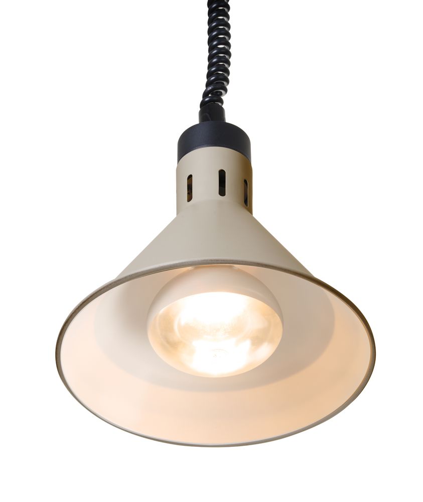 Konisk värmelampa med stigande och sänkbar effekt, HENDI, Beige, 230V/250W, Ø275x(H)250mm - Bild 5