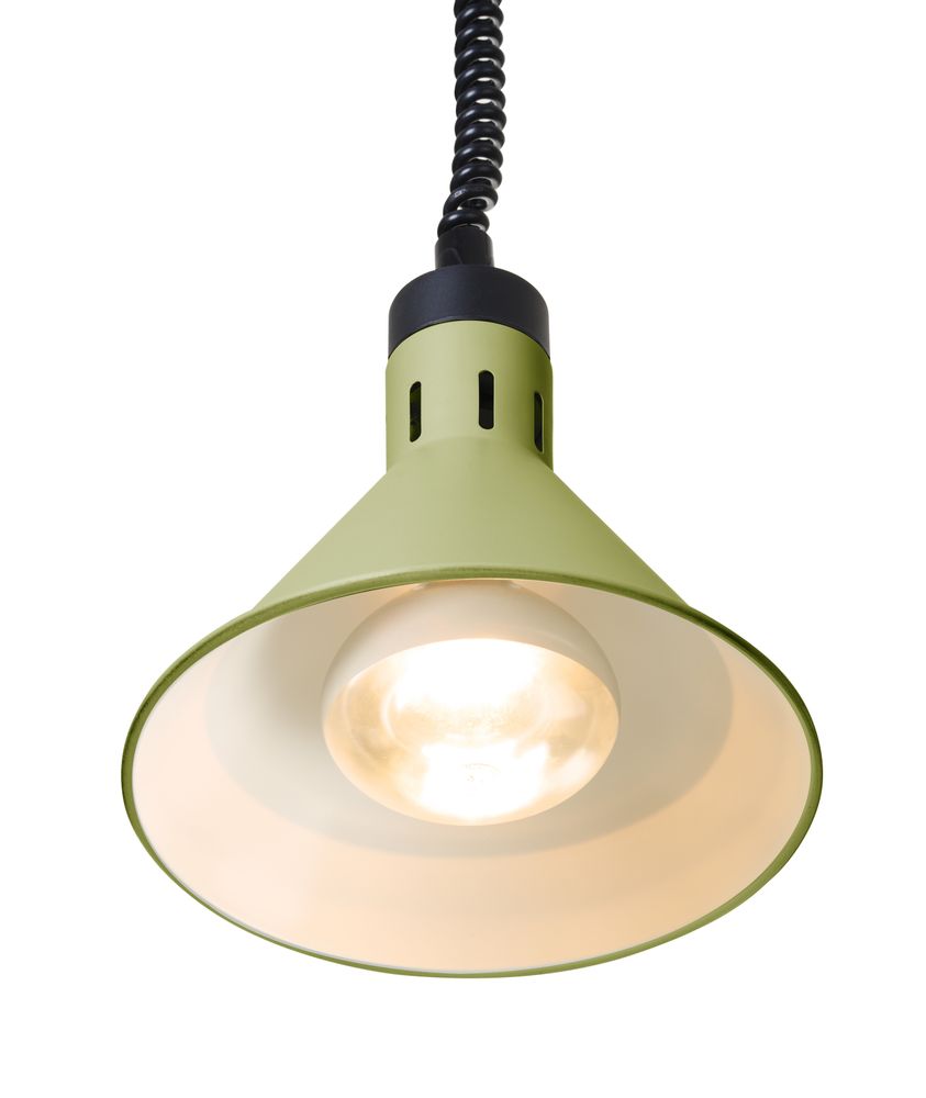 Konisk värmelampa med stigande och sänkbar effekt, HENDI, Grön, 230V/250W, Ø275x(H)250mm - Bild 3