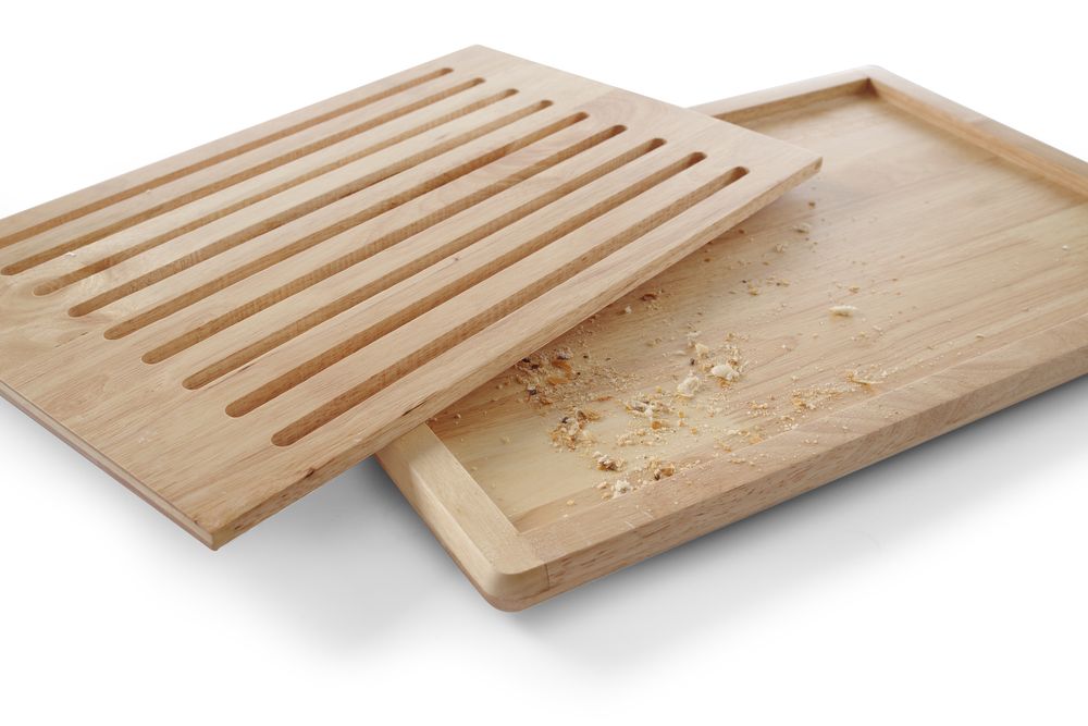Brödskärbräda, HENDI, Mörk trä, 475x322mm - Bild 5