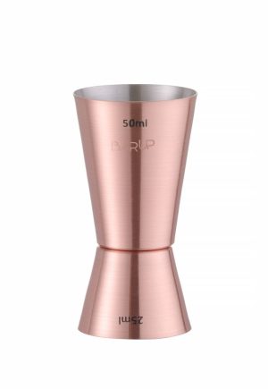 Jigger 25/50 ml, BarUp, Koppar, Ø42x(H)86mm