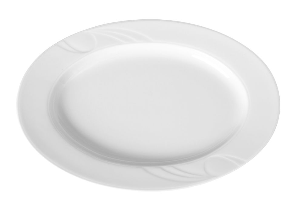 Buffétallrik, oval, HENDI, 290x200mm