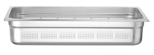 Behållare GN 1/1 perforerad, HENDI, Profi Line, GN 1/1, 14L, (H)100mm