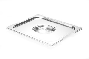 Lock för GN-behållare med handtagsfördjupning, HENDI, GN 1/2, 265x325mm
