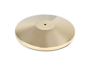 Avspärrningsstolpe guldfinish, HENDI, bas, Ø360x(H)65mm