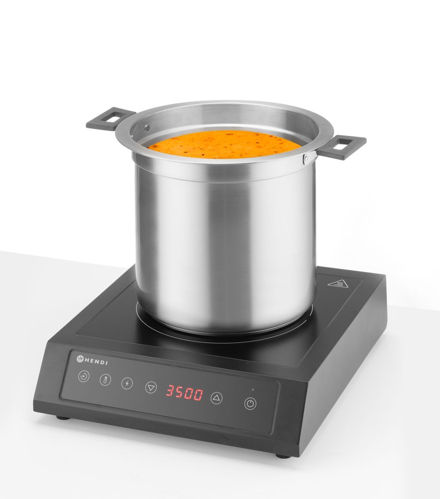Soppkokare vattenfri, 10L, HENDI, 10L, Svart, 220-240V/450W, Ø330x(H)398mm - Bild 3