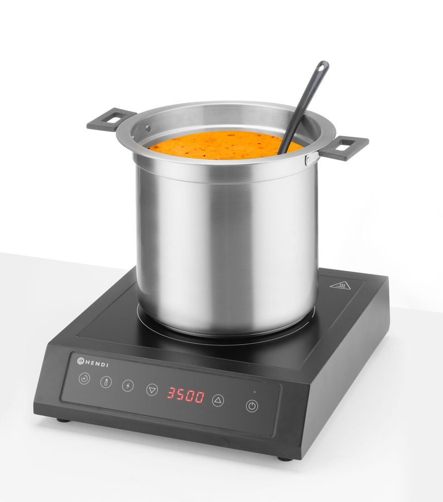 Soppkokare vattenfri, 10L, HENDI, 10L, Svart, 220-240V/450W, Ø330x(H)398mm - Bild 4