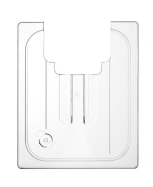 Lock för GN-behållare med sous vide-pinne, HENDI, GN 1/2, Transparent, 265x325mm