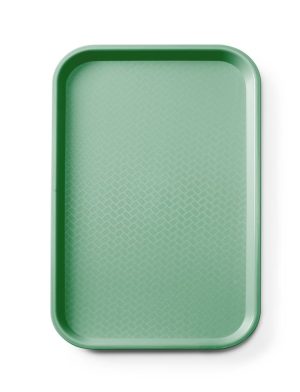 Snabbmatsbricka i polypropylen GN 1/1, AmerBox, GN 1/1, Grön, 530x325x(H)20mm, Rektangulär
