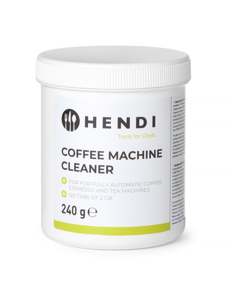 Kaffeautomatrengöring, 120 flikar, HEDI