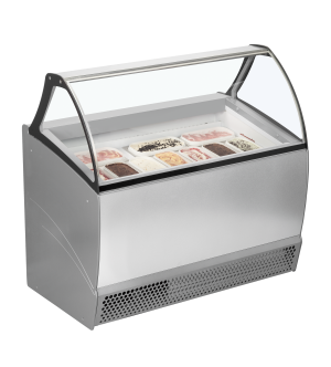 Ventilerad display för kulglass  BERMUDA RV10