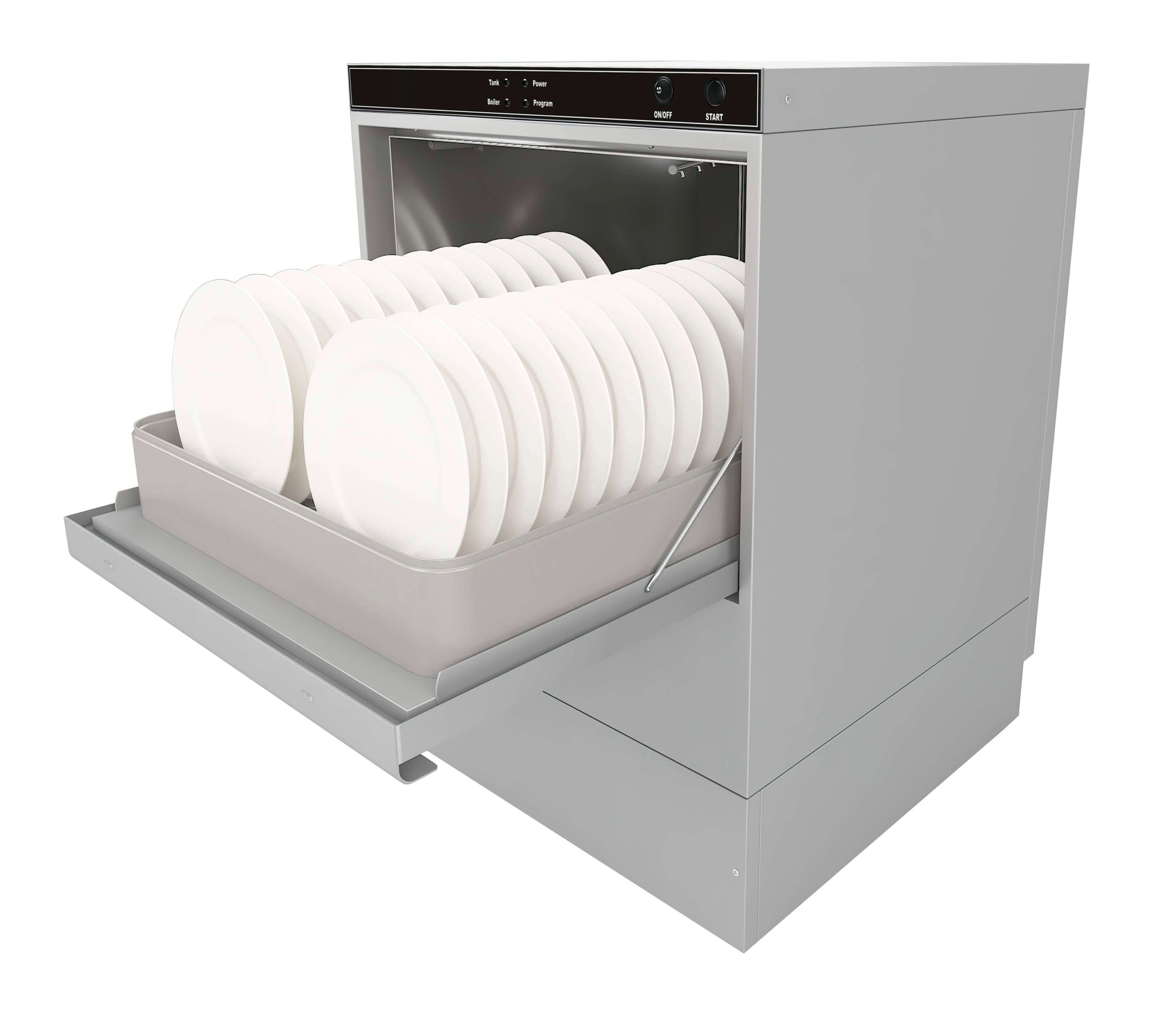 Underbänksdiskmaskin 500x500 mm med avloppspump och diskmedelspump | Maximall - Bild 3