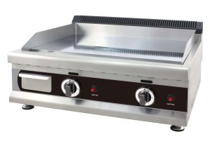 Stekhäll gas storkök kromad 800 mm 6 kW | Maximall